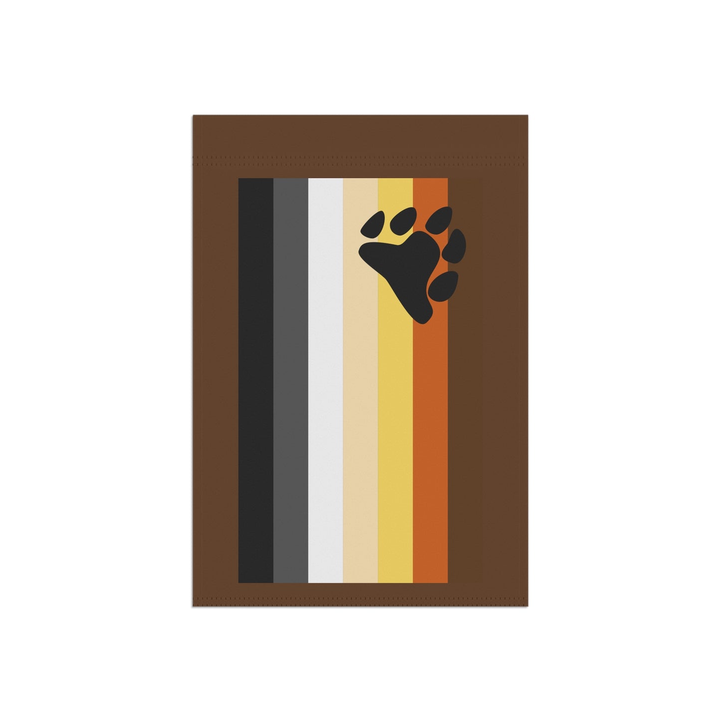 Rainbow Rockin' Garden Flag (AKA Bear Pride Flag - No, Really!)