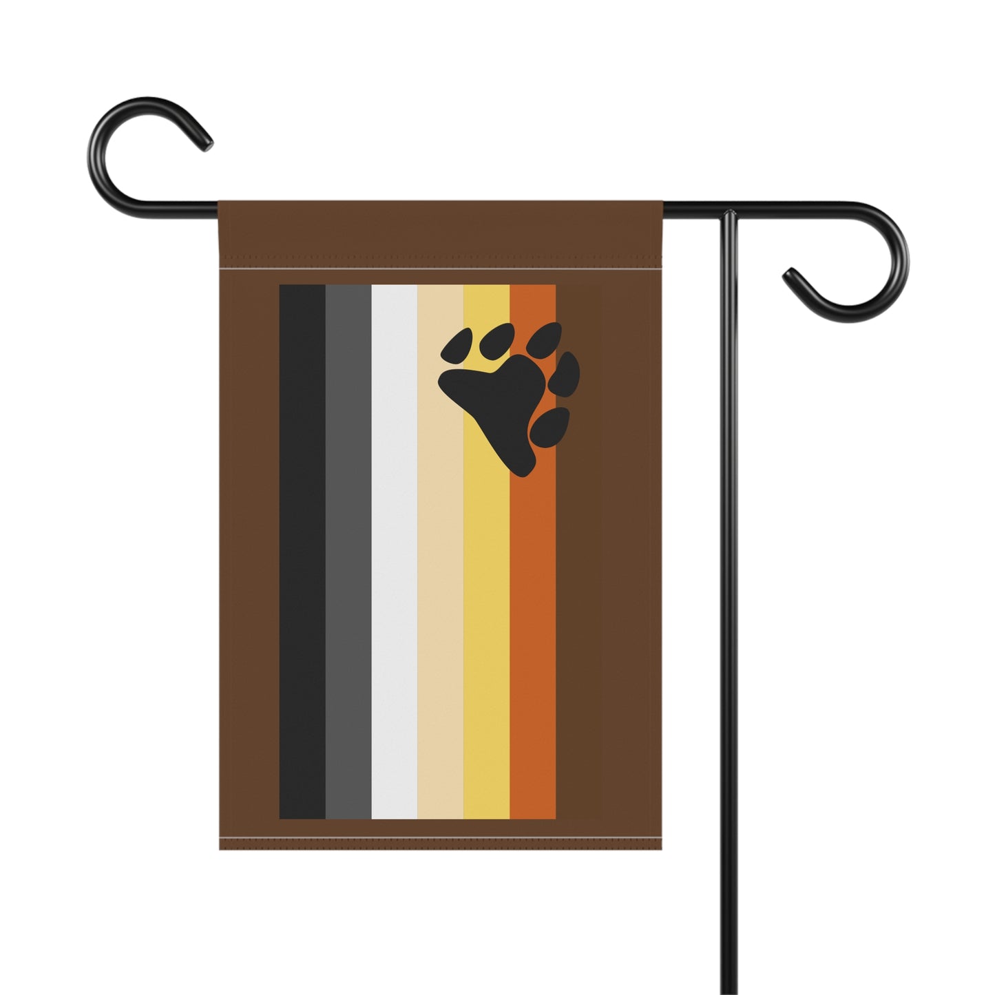 Rainbow Rockin' Garden Flag (AKA Bear Pride Flag - No, Really!)