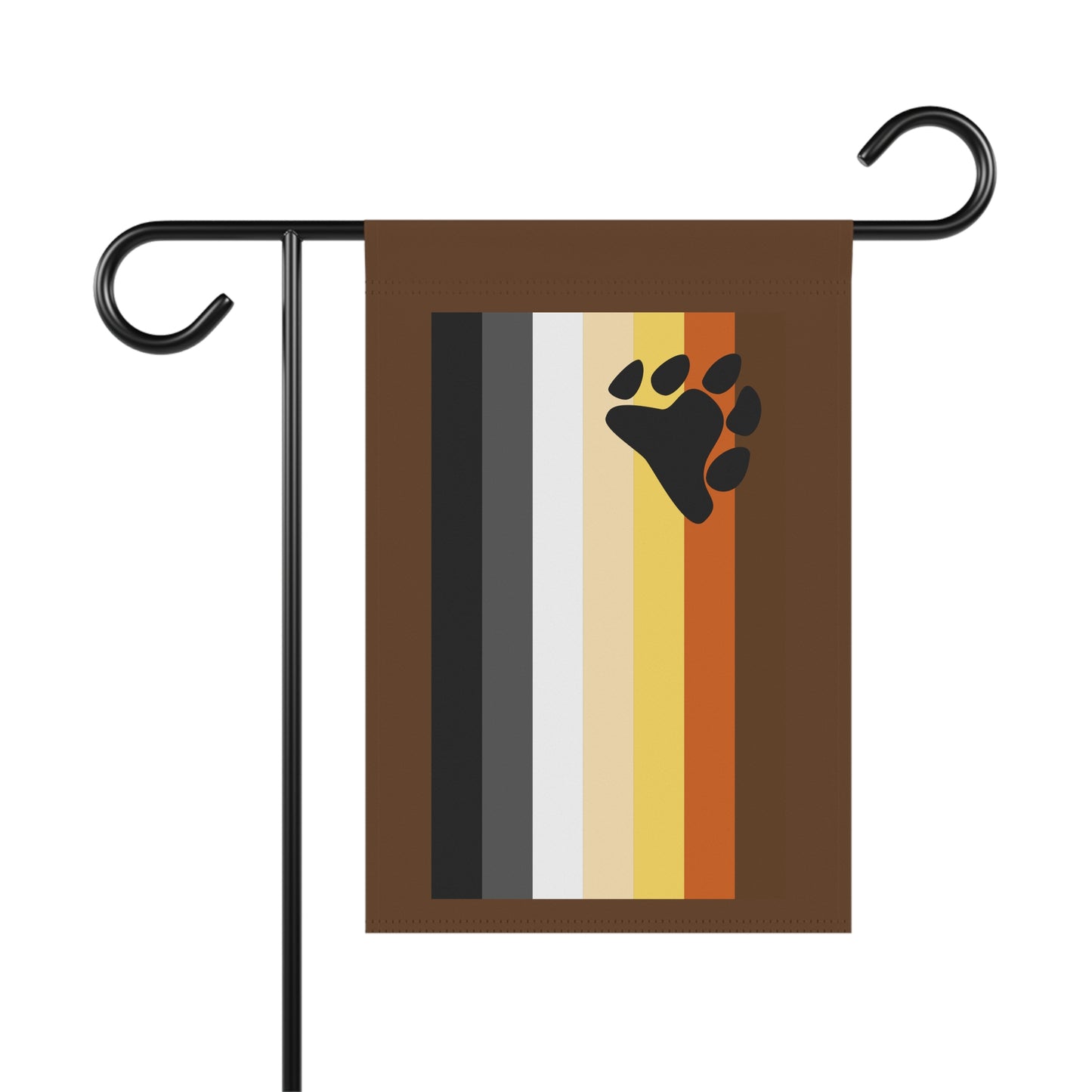 Rainbow Rockin' Garden Flag (AKA Bear Pride Flag - No, Really!)